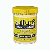 Sulfur 8 Medicated Anti-dandruff Hair & Scalp Conditioner for Kids 4 Oz