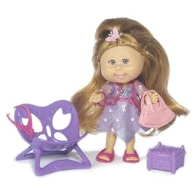 Cabbage Patch Kids Lil Sprouts Glamour Girl w Accessories by Play Along