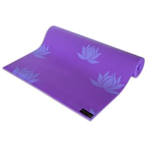 Wai Lana Yoga and Pilates Mat, Lotus Purple/Purple
