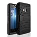 STARSHOP Coolpad Rogue case, Premium Durable Rugged Shell Hybrid Protective Phone Cover with Built in Kickstand with Premium Screen Protector (Black)