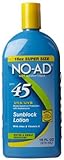 IMAGE OF NO-AD Sunblock Lotion, SPF 45 16 fl oz (475 ml)