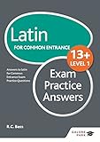 Latin for Common Entrance 13+ exam practice answers. Level 1
