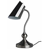 Flexible Table Lamp, Brushed Nickel
