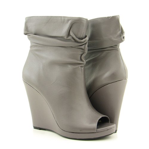 BCBGeneration Oboe Boots Ankle Shoes Gray Womens