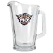 Phoenix Suns NBA 60oz Glass Pitcher - Primary Logo by Great American Products