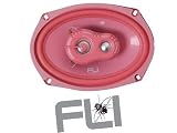 FLI INTEGRATOR PINK 6x9 375WATTS SPEAKERS