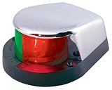Perko 1310DP0CHR Chrome Bi-Color Marine Bow Light