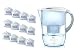 Brita Fjord Caraffa filtrante per acqua con filtri confezione annuale, colore