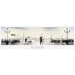 (12x36) Il Bacio (Venezia, Italia, Panorama) Art Poster Print