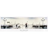 (12x36) Il Bacio (Venezia, Italia, Panorama) Art Poster Print