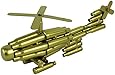 Bullet Shell Casing Shaped Helicopter Military Gift Chopper Gun Casings Shells
