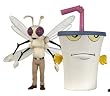 Adult Swim Master Shake and Mothmonsterman Action Figures