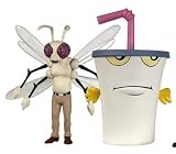 Adult Swim Master Shake and Mothmonsterman Action Figures [Toy]