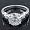 Butterfly Engagement CZ Silver Ring - size 7