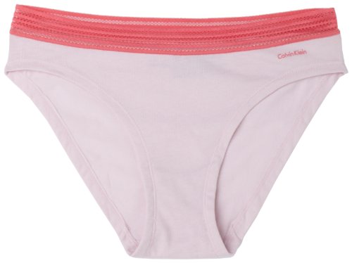 Calvin Klein Women's Cotton W Linear Lace Bikini