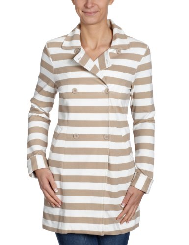 VERO MODA Damen Kurzmantel, 10080357, Gr. 40 (L), Beige (STOCKING BEIGE) Preisvergleich