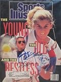 Jack Nicklaus, Monica Seles & George Steinbrenner autographed Sports Illustrated Magazine