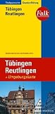 Falk Stadtplan Extra Standardfaltung T&uuml;bingen / Reutlingen - Falk Verlag