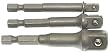 SE 3 Pc. Power Extension Socket Adaptor for Drills