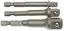SE 3 Pc. Power Extension Socket Adaptor for Drills