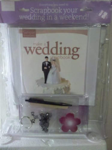 Simple Scrapbooks Scrapbook your wedding in a 