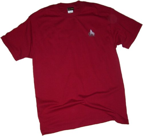  Star Trek: The Next Generation Command Red Uniform Adult T-Shirt