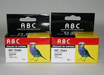 10 packs 5 full set Compatible EPSON T040/T041 ink cartridges for Epson Stylus C62, CX3200. 5 packs T040201 and 5 packs T041020. Total 10 packs.