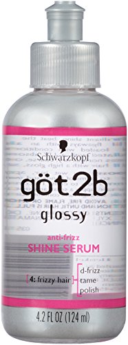 Got 2B Glossy Shine Serum Anti-Frizz 4.2oz (Pack of 2)