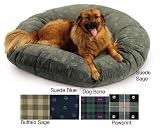SuperSoft Round Pet Bed X-Large Suede Sage