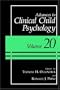 Advances in Clinical Child Psychology: Volume 20