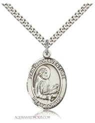 St. Bonaventure Large Sterling Silver Medal
