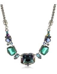 Sorrelli "Emerald City" Elegant Bold Crystal Silvertone Necklace