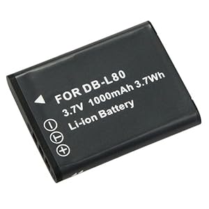 DB-L80 Lithium-Ion Battery For Sanyo Xacti VPC-CG10 NEW