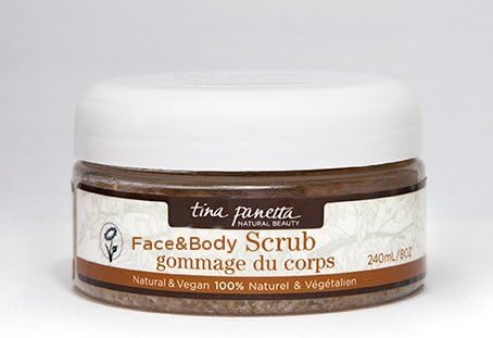 Tina Panetta Natural Vegan Face &amp; Body Scrub in PINK GRAPEFRUIT