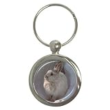 Rabbit Bunny Key Chain (Round)