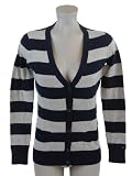 Tommy Hilfiger Women Logo Striped Cardigan Sweater