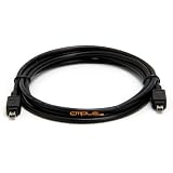 IEEE-1394 FireWire iLink DV Cable 4P - 4P Male to Male 6ft Black