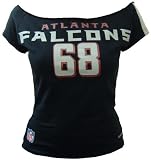 Atlanta Falcons Slash Neck T-Shirt
