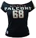 Atlanta Falcons Slash Neck T-Shirt
