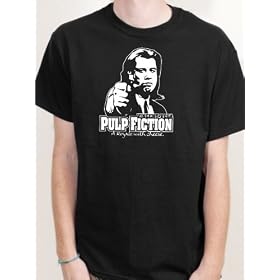 T-Shirt Pulp Fiction Vincent Vega Travolta Kult Film Shirt E73
