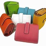 Tcherkess（チェルケス）レザーの蛇腹式二つ折り財布★フランス名門タンナーDuPuy (デュプイ)社製レザー使用！