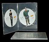 25 Slim Clear Double DVD Empty Replacement Boxes with Wrap Around Sleeve #DVBR07DOCL (7mm) (2DVD)