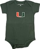 Miami Hurricanes Team Color Baby Creeper