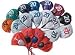 The Sprint Water Polo Cap provides protection and decreases drag during water polo. Cap Includes ear guard and adjustable chinstrap. The set is Numbered 2-13, consisting of 12 caps. In order to have a complete set, you would need 2 #402's, and 2 #406 goalie caps. Caps are constructed with PVC coated nylon, with double sewn seams. Our caps are sold by the USA Water Polo Association. Meets all school, college, university and NCAA regulations.