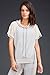 Zobha Women's Ringo Short Sleeve Pullover W/Color Blocking and Mesh Contrast