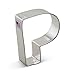 Ann Clark Letter P Cookie Cutter - 3 Inches - Tin Plated Steel