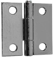Stanley 75-1574 1" Narrow Utility Hinges with Removeable Pins 2 Pack