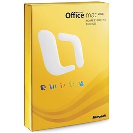 Office Mac 2008 Familial et Etudiant