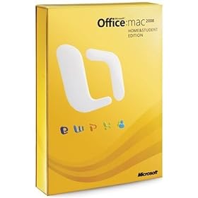 Office Mac 2008 Familial et Etudiant