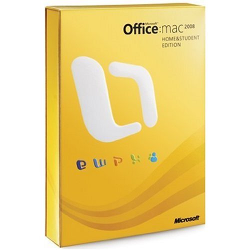 Office Mac 2008 Familial et Etudiant